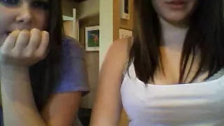 two canadian teens, one touching boobs