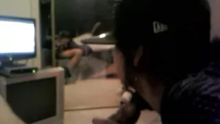 Girl with cap sucks my throbbing rod