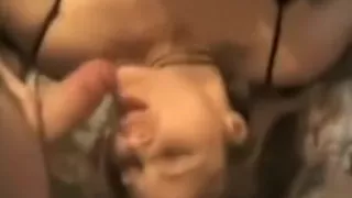 Chubby girl shared by two