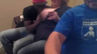 His wife cuckolds with BBC