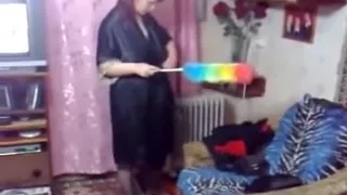 Real dong to her pussy