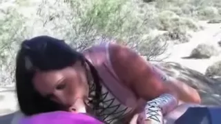 handjob and blowjob in the dunes of maspalomas