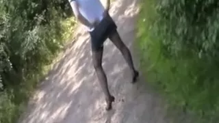 outdoor wife cumslut