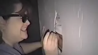 gloryhole amateur slut wife