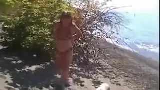 housewife on a nude beach