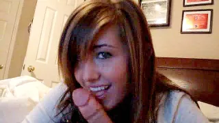 teen is sucking it like a real pro