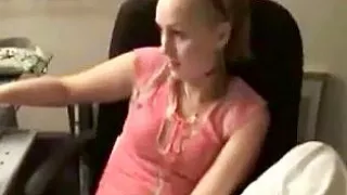 hot homemade hand job by a blonde girlfriend 