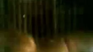 Indian amateur cleans hairy muff