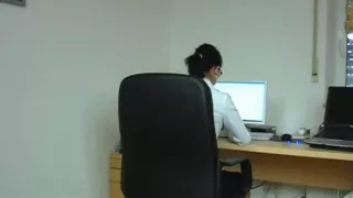 German amateur slut fucked at work