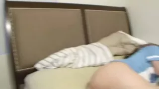 Camera shy chick makes a home movie