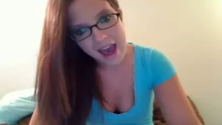 Nerdy amateur listens has sex urges