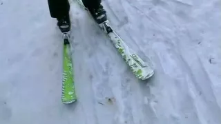 Big tits babe sucks dick in the snow