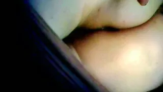 Fingering the ass of my BBW wife