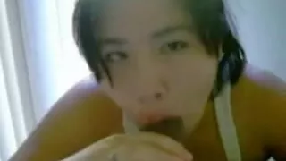 hot video of my asian girlfriend  sucking