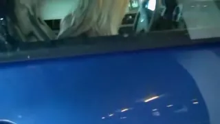 Public parking lot fuck with hot blonde