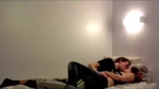 Hot teen babe rides a dick