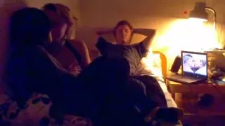 Teen threesome with bisexual babes