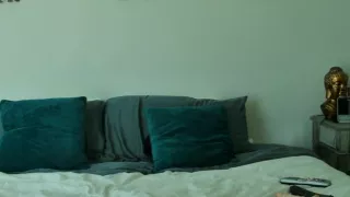 Naughty babe plays with sex toys