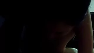 Korean lovers making love