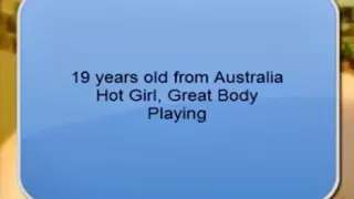 Den rosa rasierten Muff reiben