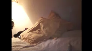 Mature petite blonde cums on video