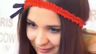 Busty Ukranian on webcam