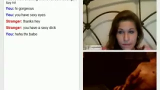 18yo babe with brush on omegle