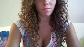 Pretty Brunette Teenie Enjoys Her Sex Toy