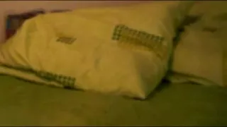 Beauty masturbating on bed