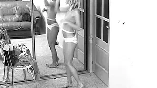 A Sexy Striptease Just for Herself