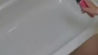 Voyeur Masturbation washroom