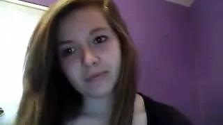 Beauty captured playing with her hairbrush