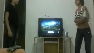 Wrestling: 2 Brazilian Legal Age Teenager Babes