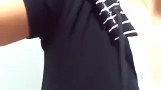 Juvenile Brunette Hair showing cunt