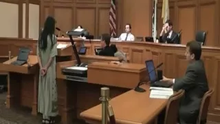 Hippy Nudist Undresses Off During Court Hearing