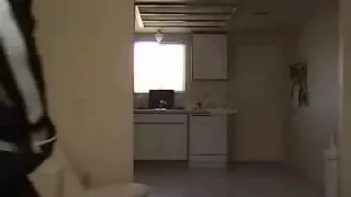 Hawt Brunette Hair Dilettante Legal Age Teenager Disrobe Dance