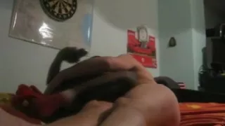 Dilettante Interracial - Darksome Angel Copulates n Sucks White 10-Pounder two