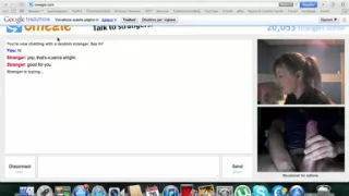 Omegle. Canadian legal age teenager shows her body. DOXY