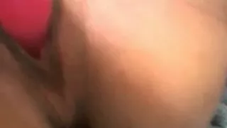 Hot asian chick toying her pussy