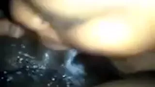 Sexually Lustful whore sucks big dark strapon