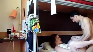 Dorm room amateur sex video