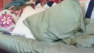 Lingerie Wearing Hotty Can't Keep Her Hands Off