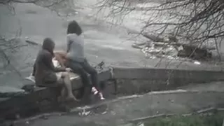 Cute horny teen gives awesome blow job