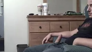 Boyfriend Gets A Oral Job Sex In A Chair