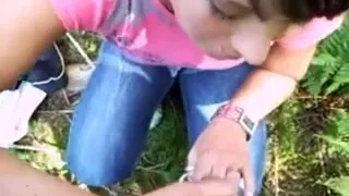 consume My Cum In The Woods