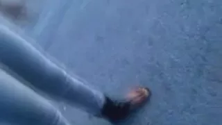 Dark Hotty Gives Her BBC Boyfriend A Head Oudoor