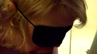 Blindfolded Hotel Oral Sex