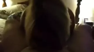 Doing a deepthroat for him