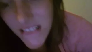 cute girlfriend  masturbates on cam