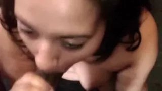 Black doxy sucking